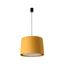 SAMBA BLACK PENDANT LAMP E27ø500*350 YELLOW LAMPSH thumbnail 1