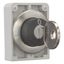 Key-operated actuator, Flat Front, maintained, 2 positions, MS8, Key withdrawable: 0, I, Bezel: stainless steel thumbnail 7