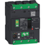 circuit breaker ComPact NSXm B (25 kA at 415 VAC), 4P 4d, 100 A rating Micrologic 4.1 trip unit, EverLink connectors thumbnail 4