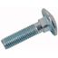Flat round screw M10 x 45, DIN603 - 8.8 thumbnail 1