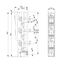HRC-in-line-fuse ARROW LINE size 2, 3-pole, 185mm w. V-term. thumbnail 4