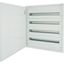 Complete flush-mounted flat distribution board, white, 33 SU per row, 6 rows, type C thumbnail 6