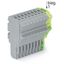 1-conductor female connector Push-in CAGE CLAMP® 1.5 mm² gray, green-y thumbnail 2