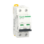 Miniature circuit-breaker, Acti9 iC60H, 2P, 2 A, D curve, 10000 A (IEC 60898-1), 70 kA (IEC 60947-2) thumbnail 5