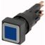 Illuminated pushbutton actuator, blue, momentary thumbnail 1