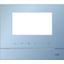 52311FC-L-02 Front cover for 4.3" video hands-free,Light blue thumbnail 1