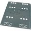 Mounting plate, +mounting kit, for NZM2, vertical, 4p, HxW=400x600mm thumbnail 1