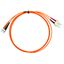 FO Patchcord Duplex SC/FC,62,5/125æm OM1, LS0H, orange, 2m thumbnail 2