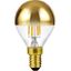 LED E14 Fila Ball Top Mirror G45x75 230V 250Lm 4W 925 AC Gold Dim thumbnail 1