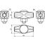 ES disconnecting clamp ZDC f. Rd 8/10mm thumbnail 2