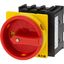 Main switch, P1, 32 A, flush mounting, 3 pole, 1 N/O, 1 N/C, Emergency switching off function, With red rotary handle and yellow locking ring, Lockabl thumbnail 10