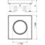 RKFN2 4 VS 25 Square cassette for tube 200x200mm thumbnail 2