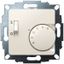 UP room controller, RAL1013 glossy 50x50, 5-30C, AC 230V, 1CO, 10A/5A, heating/cooling switch thumbnail 1