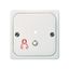 ELSO MEDIOPT care - central plate for cancel switch pull cord - oyster white thumbnail 3