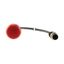 Indicator light, Flat, Cable (black) with M12A plug, 4 pole, 1 m, Lens Red, LED Red, 24 V AC/DC thumbnail 8