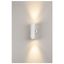 ASTINA OUT ESL wall lamp, GU10, max. 2x11W, IP44, white thumbnail 4