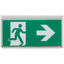 Harrier IP65 Blade Exit Sign Double Sided Legend Arrow Left and Right thumbnail 2