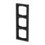 1724-885K Cover Frame 4gang(s) black matt - future linear thumbnail 2