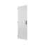 Section door, closed IP55, left or right-hinged, HxW = 1800 x 300mm, grey thumbnail 4