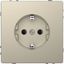 SCHUKO socket-outlet, screwless terminals, sahara, System Design thumbnail 2