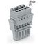 1-conductor female connector CAGE CLAMP® 4 mm² gray thumbnail 2