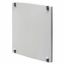 HINGED ENCLOSURE DOOR IN POLYESTER - FOR BOARDS 310X425 - GREY RAL 7035 thumbnail 2