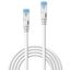 0.3m Cat.6A S/FTP LSZH Network Cable, White RJ45, M/M, 500MHz, Copper thumbnail 2