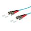 OpDAT patch cord 2xST/2xST OM3, 3.0 m thumbnail 3