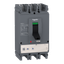 circuit breaker EasyPact CVS630F, 36 kA at 415 VAC, 630 A rating ETS 2.3 electronic trip unit, 3P 3d thumbnail 4