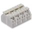 4-conductor chassis-mount terminal strip with ground contact PE-N-L1-L thumbnail 6