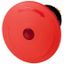 Emergency stop/emergency switching off pushbutton, RMQ-Titan, Palm-tree shape, 45 mm, Illuminated with LED element, Turn-to-release function, Red, yel thumbnail 1