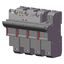 Fuse-holder, low voltage, 125 A, AC 690 V, 22 x 58 mm, 3P+N, IEC, UL, with microswitch thumbnail 2