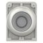 Illuminated pushbutton actuator, RMQ-Titan, Flat, maintained, White, inscribed 0, Metal bezel thumbnail 5