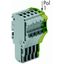 1-conductor female connector Push-in CAGE CLAMP® 1.5 mm² gray, green-y thumbnail 3