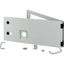 Opening metal front plate for drawer, NZM, closed IP55, H=225mm, grey thumbnail 2