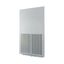 Front plate (section high), ventilated, W=1100mm, IP42, grey thumbnail 2
