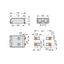 SMD PCB terminal block 0.5 mm² Pin spacing 3 mm white thumbnail 7
