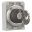 Key-operated actuator, Flat Front, maintained, 2 positions, MS7, Key withdrawable: 0, I, Bezel: stainless steel thumbnail 14