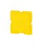 Button plate, 18 x 18 mm, yellow thumbnail 6