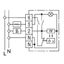 Room controller, 5-30C, AC 230V, 1NC, 10 A, on/off and additional heat. including lamp thumbnail 3