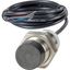 Proximity switch, E57P Performance Serie, 1 N/O, 3-wire, 10 – 48 V DC, M30 x 1.5 mm, Sn= 15 mm, Non-flush, PNP, Stainless steel, 2 m connection cable thumbnail 1
