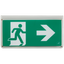 Harrier IP65 Blade Exit Sign Double Sided Legend Arrow Left and Right thumbnail 1