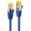 20m RJ45 S/FTP LSZH Network Cable, Blue Cat.6A Plug, Cat.7 raw cable thumbnail 1