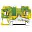 2-conductor ground terminal block 4 mm² side and center marking green- thumbnail 3