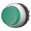 Illuminated pushbutton actuator, RMQ-Titan, Extended, maintained, green, Blank, Bezel: titanium thumbnail 8