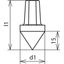 Drive spike MCI/tZn for earth rods D 20mm thumbnail 2