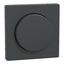 Central plate with rotary knob, anthracite, System Design thumbnail 2