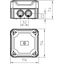 T 60 HD LGR Junction box with raised cover 114x114x76 thumbnail 2