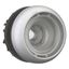 Illuminated pushbutton actuator, RMQ-Titan, Flush, momentary, Without button plate, Bezel: titanium thumbnail 7