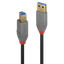 0.5m USB 3.2 Type A to B Cable, 5Gbps, Anthra Line USB Type A Male to B Male thumbnail 1